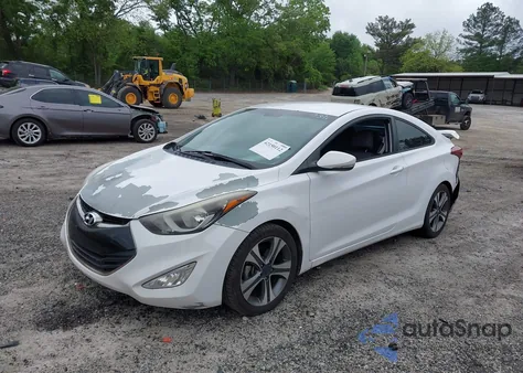 2014 Hyundai Elantra from USA, damaged, VIN KMHDH6AH1EU029391